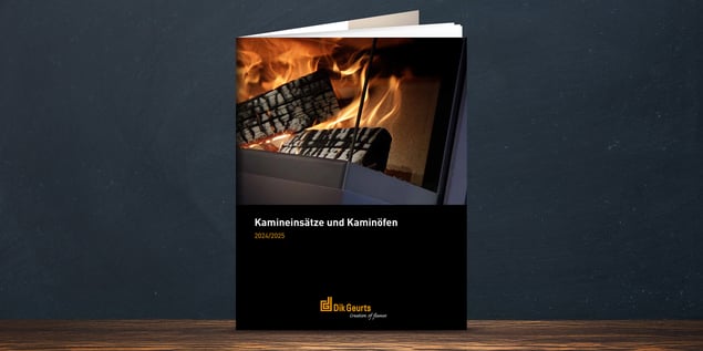 Bild der Broschüre Dik Geurts Kamineinsätze und Kaminöfen
